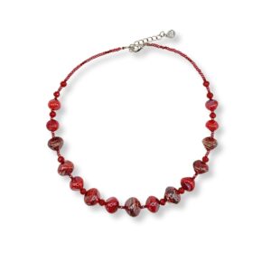 Nenè Venezia. Collier Amalfi Rouge