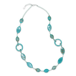 Nenè Venezia. Collier Long Ophelia Turquoise
