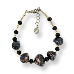 Nenè Venezia. Bracelet Amalfi Noir