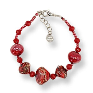 Nenè Venezia. Bracelet Amalfi Rouge