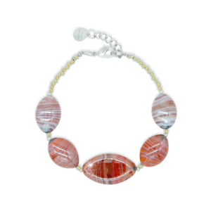Nenè Venezia. Bracelet Ophelia Corail