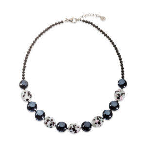 Nenè Venezia. Collier Fin Diva Noir