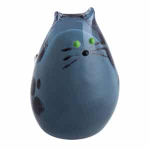 Caithness Glass. Chat Gris Chartreux