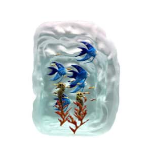 Yves Trucchi. Aquarium Bleu, Hippocampes & Coraux