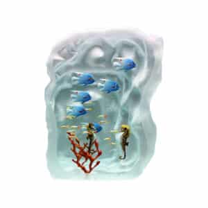 Yves Trucchi. Aquarium Bleu & Hippocampes