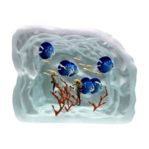 Yves Trucchi. Aquarium Bleu & Hippocampes