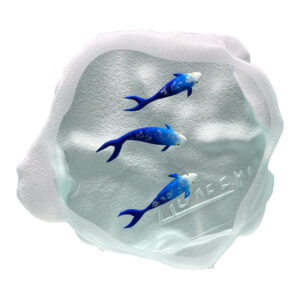 Yves Trucchi. Flaque Poissons Bleus