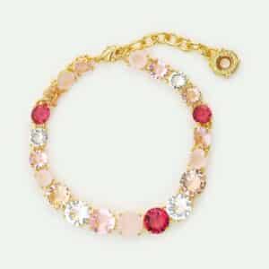 Les Néréides. Bracelet La Diamantine Rosa